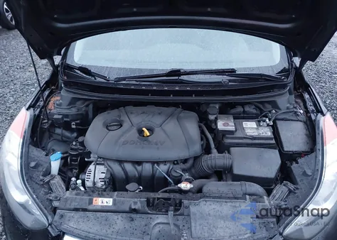 2013 Hyundai Elantra Gls из США, поврежденный, VIN 5NPDH4AEXDH370201